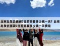 北京出发去西藏7日游需要多少钱一天？北京出发去西藏7日游需要多少钱一天费用