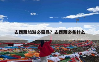 去西藏旅游必需品？去西藏必备什么