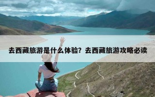 去西藏旅游是什么体验？去西藏旅游攻略必读
